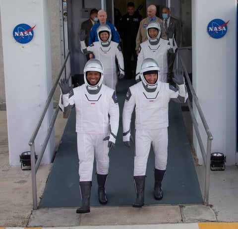 Así se vivió el lanzamiento del Crew-1 de la NASA y SpaceX