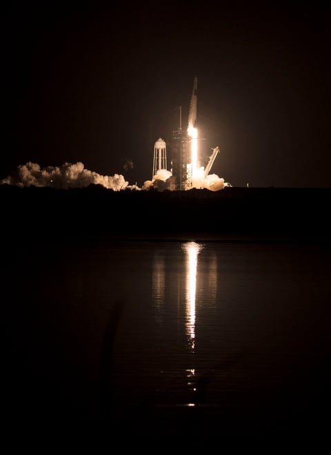 Así se vivió el lanzamiento del Crew-1 de la NASA y SpaceX