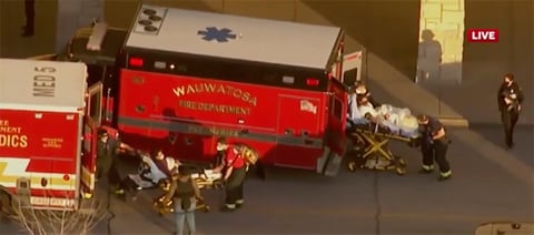 Tiroteo en centro comercial de Wisconsin deja ocho heridos