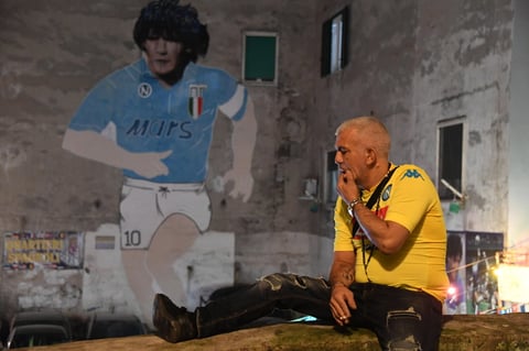 Los aficionados tomaron las calles para homenajear a su ídolo 