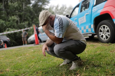 Los aficionados tomaron las calles para homenajear a su ídolo 