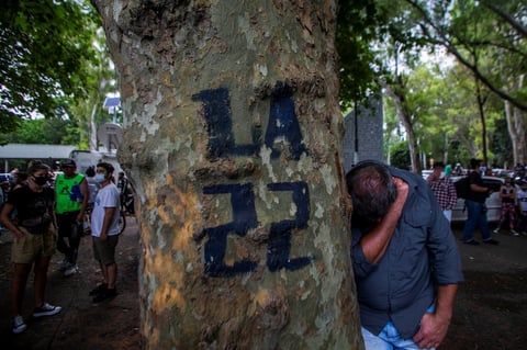 Los aficionados tomaron las calles para homenajear a su ídolo 