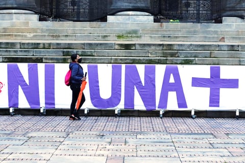 Activistas protestan este miércoles