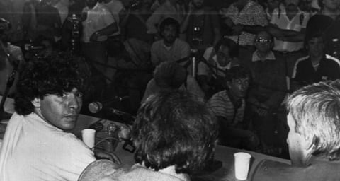 Diego Armando Maradona trayectoria 