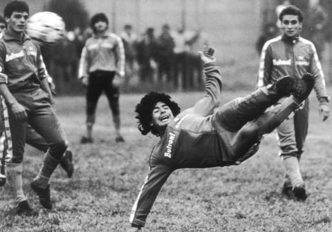 Diego Armando Maradona trayectoria 