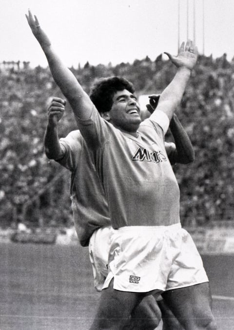 Diego Armando Maradona trayectoria 