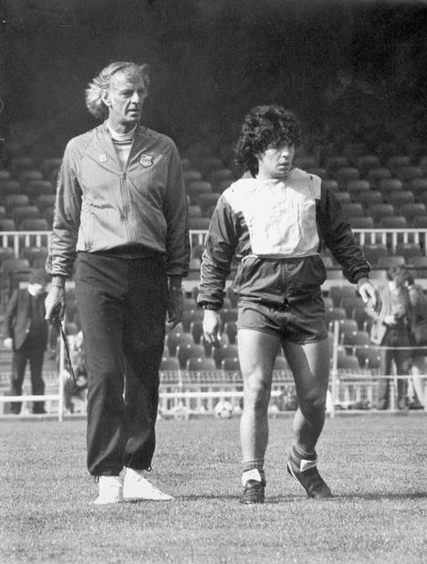 Diego Armando Maradona trayectoria 