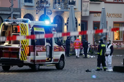 Alerta en Alemania por atropello masivo en zona peatonal