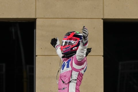 Se lleva 'Checo' Pérez su primera victoria de F1 con el GP de Sakhir