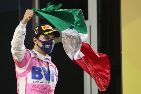 Se lleva 'Checo' Pérez su primera victoria de F1 con el GP de Sakhir