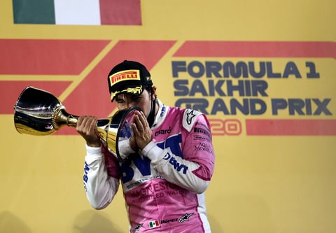 Se lleva 'Checo' Pérez su primera victoria de F1 con el GP de Sakhir