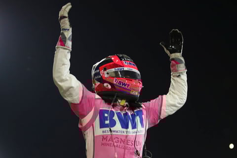 Se lleva 'Checo' Pérez su primera victoria de F1 con el GP de Sakhir