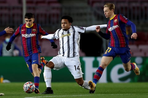 Juventus se lleva el resultado en el segundo encuentro frente al Barcelona en la fase de grupos en Champions 