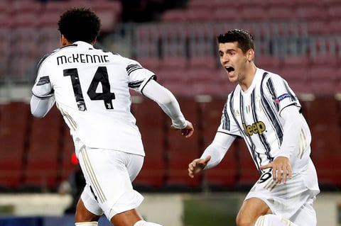 Juventus se lleva el resultado en el segundo encuentro frente al Barcelona en la fase de grupos en Champions 