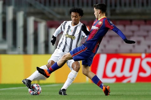 Juventus se lleva el resultado en el segundo encuentro frente al Barcelona en la fase de grupos en Champions 