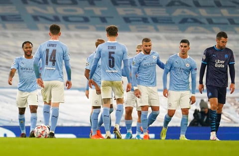 Manchester City vs Marsella