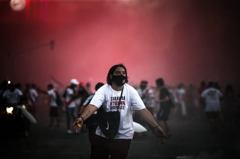 Recuerda River Plate final de la Libertadores ante Boca