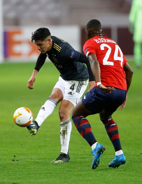 El equipo del mexicano Edson Álvarez remontó ante Lille