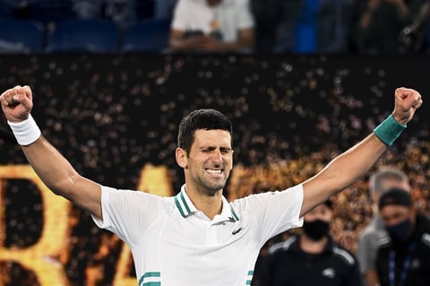 Djokovic vence a Medvedev y gana su noveno Abierto de Australia
