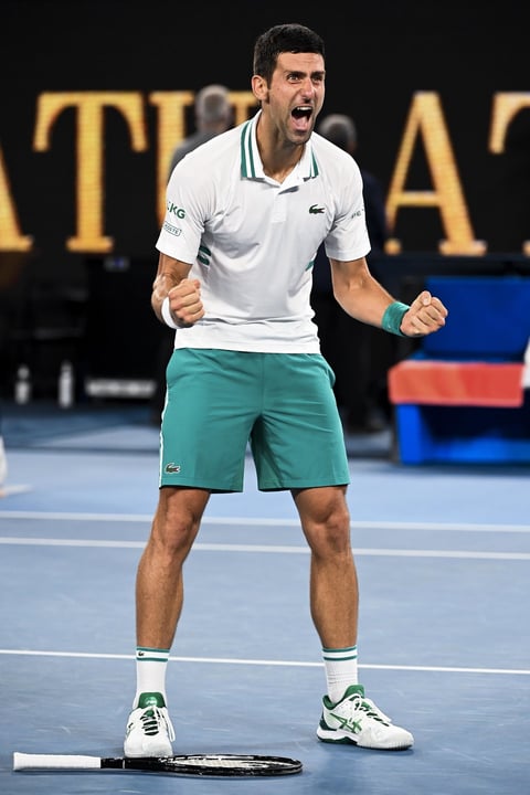 Djokovic vence a Medvedev y gana su noveno Abierto de Australia