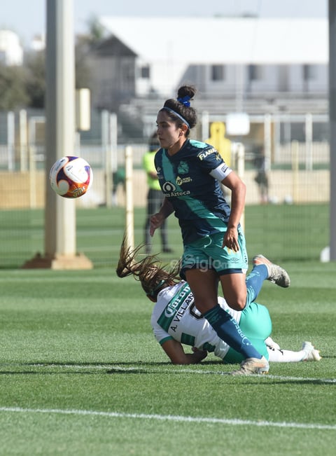 Empatan Guerreras del Santos Laguna con Puebla