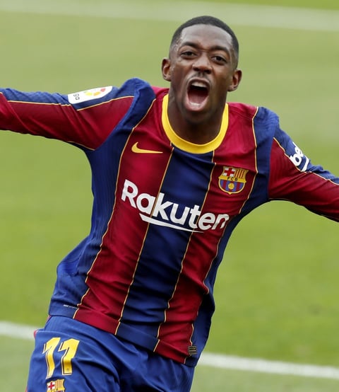 Los goles de Dembélé y otro del argentino Leo Messi les da la victoria ante Sevilla 