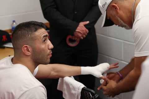 Así se vivió la preparación en vestidores previo a la pelea de 'Canelo'