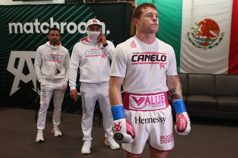 Así se vivió la preparación en vestidores previo a la pelea de 'Canelo'