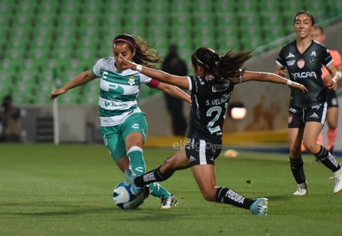 Guerreras del Santos Laguna empatan ante el sotanero Necaxa