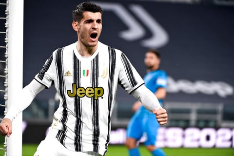 Álvaro Morata sale al rescate de Juventus para vencer al Spezia