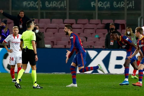Barcelona vence al Sevilla en prórroga y avanza a final de Copa del Rey