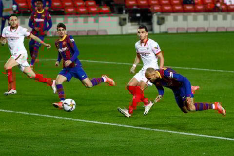 Barcelona vence al Sevilla en prórroga y avanza a final de Copa del Rey