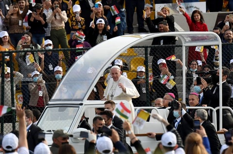 Se despide Papa Francisco hoy de Irak, tras tres días de visita