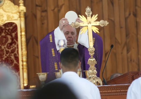 Se despide Papa Francisco hoy de Irak, tras tres días de visita