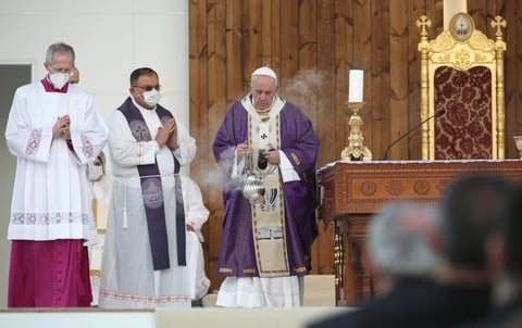 Se despide Papa Francisco hoy de Irak, tras tres días de visita