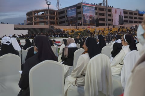 Se despide Papa Francisco hoy de Irak, tras tres días de visita