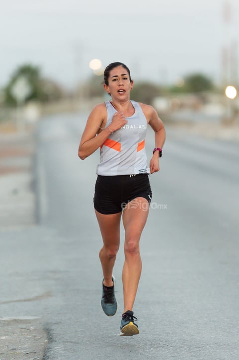 Laguneros realizan Reto Virtual del Maratón Lala 2021
