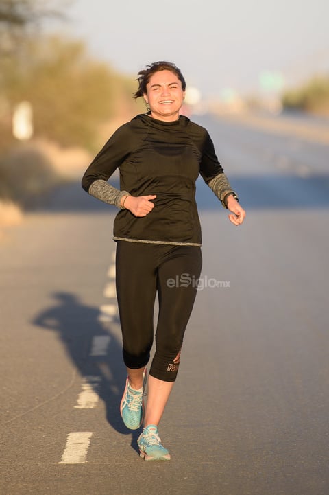 Laguneros realizan Reto Virtual del Maratón Lala 2021