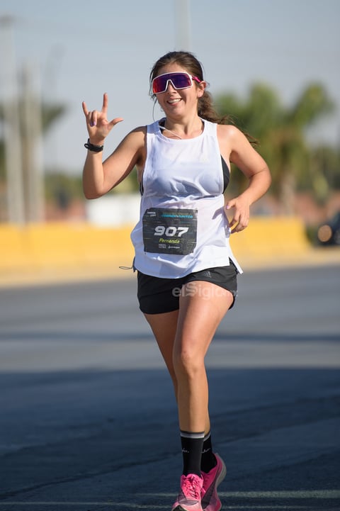 Laguneros realizan Reto Virtual del Maratón Lala 2021