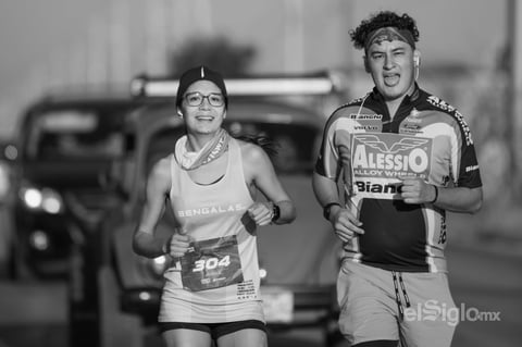 Laguneros realizan Reto Virtual del Maratón Lala 2021