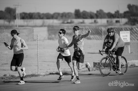 Laguneros realizan Reto Virtual del Maratón Lala 2021