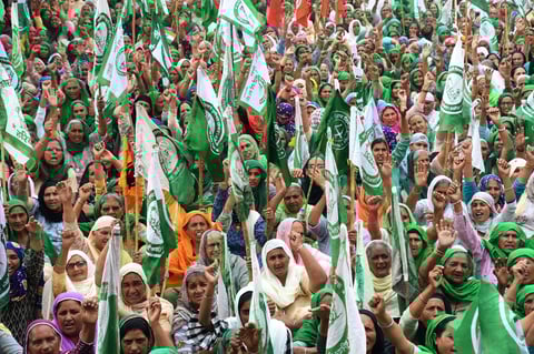 Marchan por el Día Internacional de la Mujer alrededor del mundo