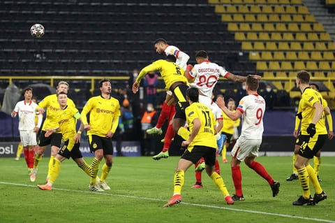 Dos goles de Haaland sellan la eliminatoria del Sevilla en Champions