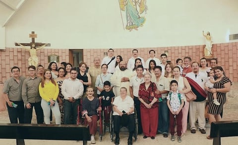 14032021 85 años de vida del Sr. Gregorio Aguirre Alvarado acompañado por su esposa, hijos, nietos, hermanos, sobrinos y demás familiares.