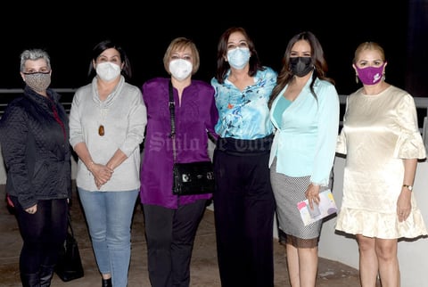 14032021 Vero Soto, Marcela Moreno, Arcelia Ayup, Martha Reyes, Laura Llamas.