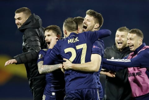 Dínamo de Zagreb hunde al Tottenham en la Europa League