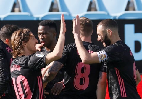 El conjunto venció 3-1 al equipo del mexicano Néstor Araujo, Celta de Vigo