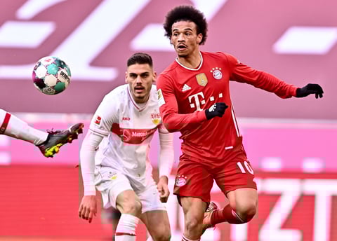 El Bayern jugó con 10 hombres desde el minuto 11 por la expulsión de Alphonso Davies