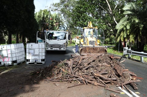 Inundaciones en Australia no frenan boda de pareja