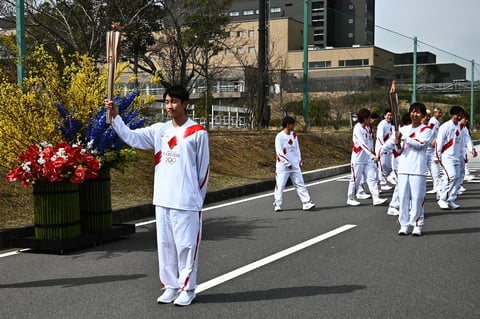Comienza recorrido de la antorcha olímpica en Japón para Tokio 2020